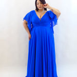 Abito cerimonia Blu  6696