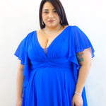 Abito cerimonia Blu  6696