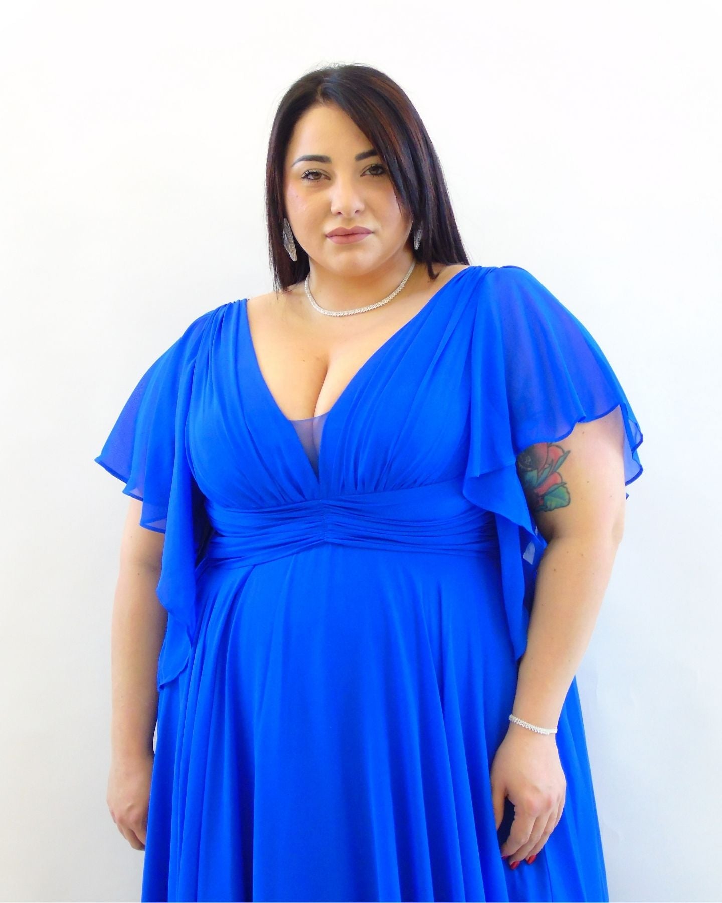 Abito cerimonia Blu  6696