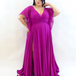 Abito cerimonia Magenta 6696