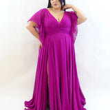 Abito cerimonia Magenta 6696