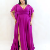 Abito cerimonia Magenta 6696