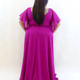 Abito cerimonia Magenta 6696