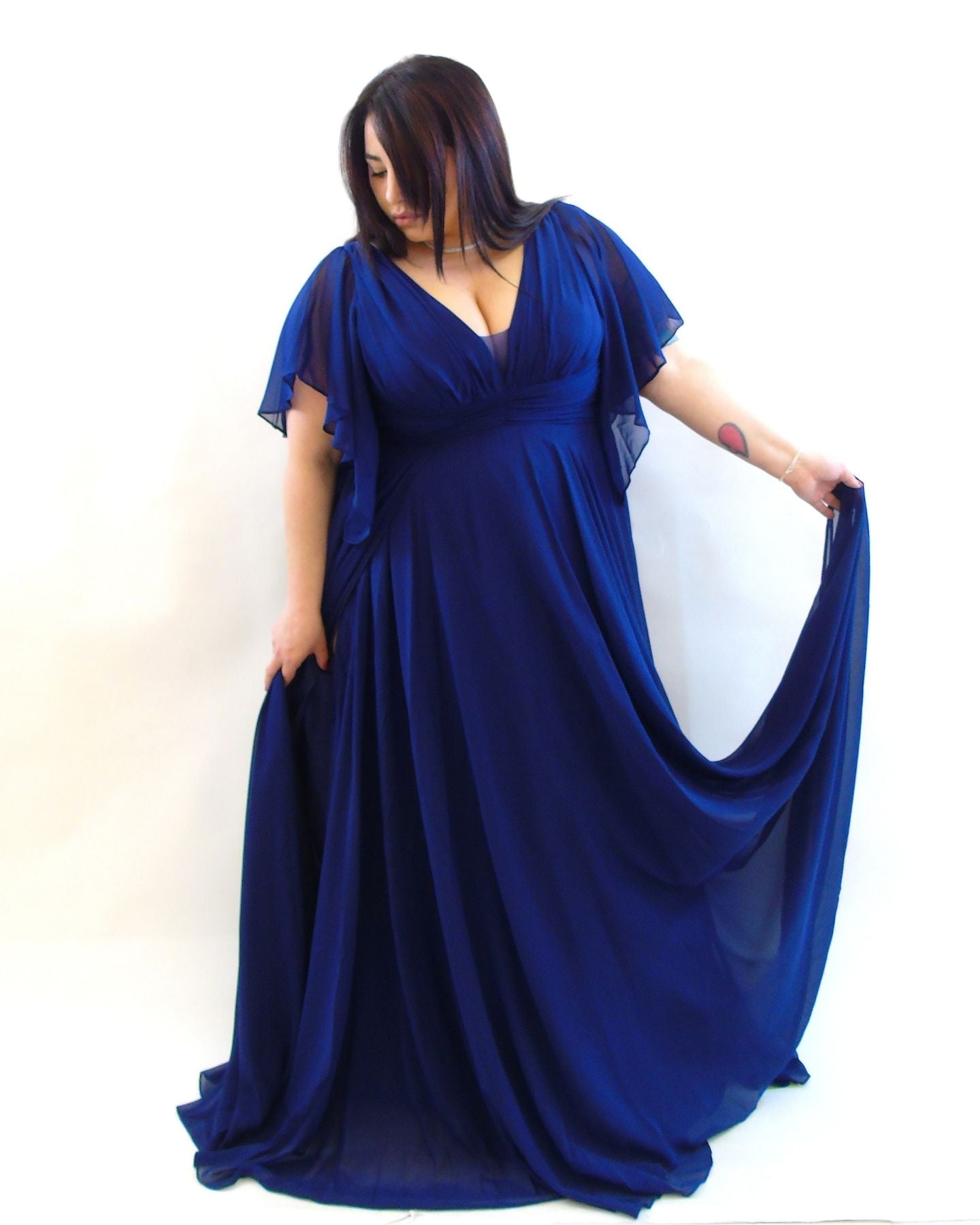 Abito cerimonia Blu notte 839