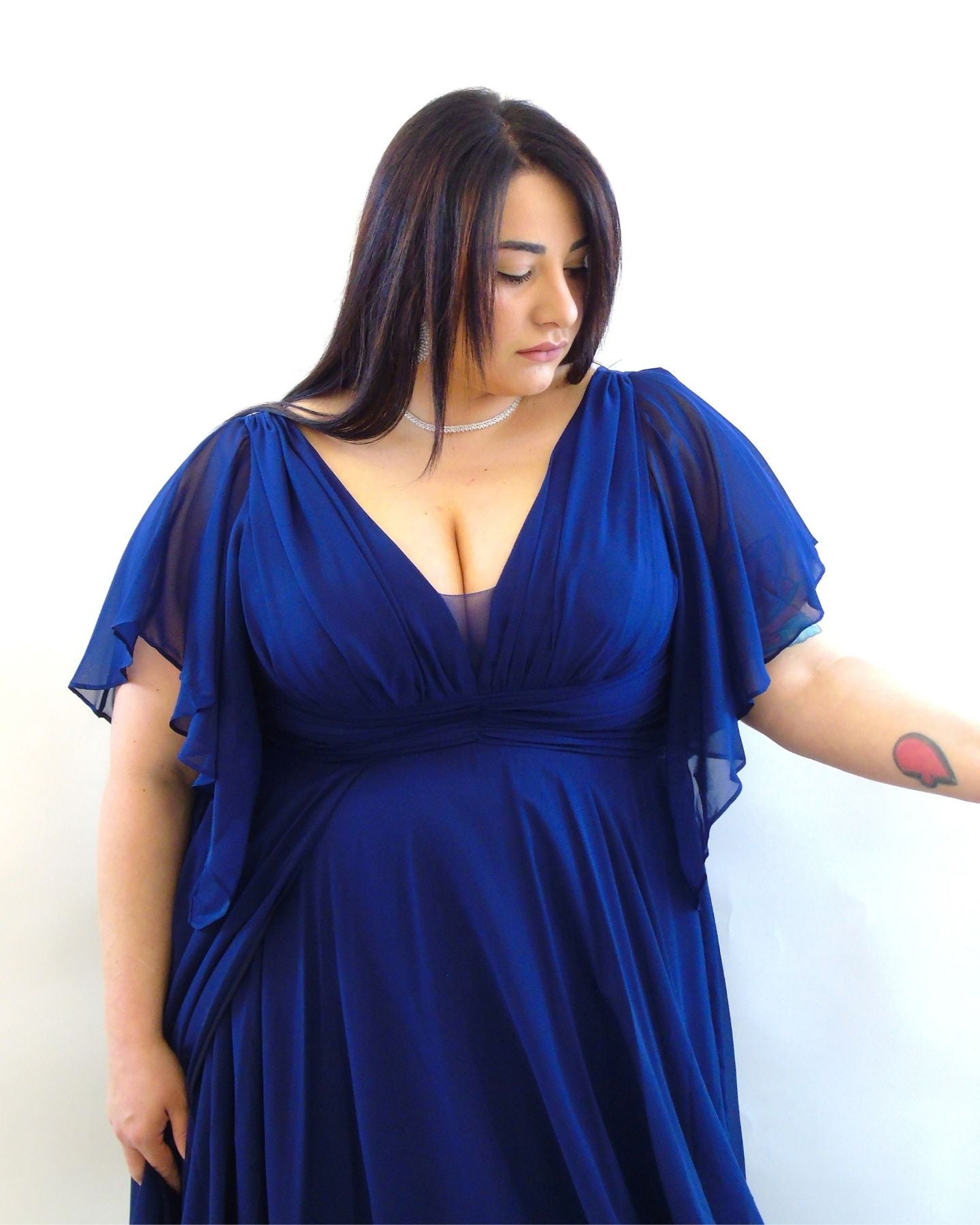 Abito cerimonia Blu notte 839