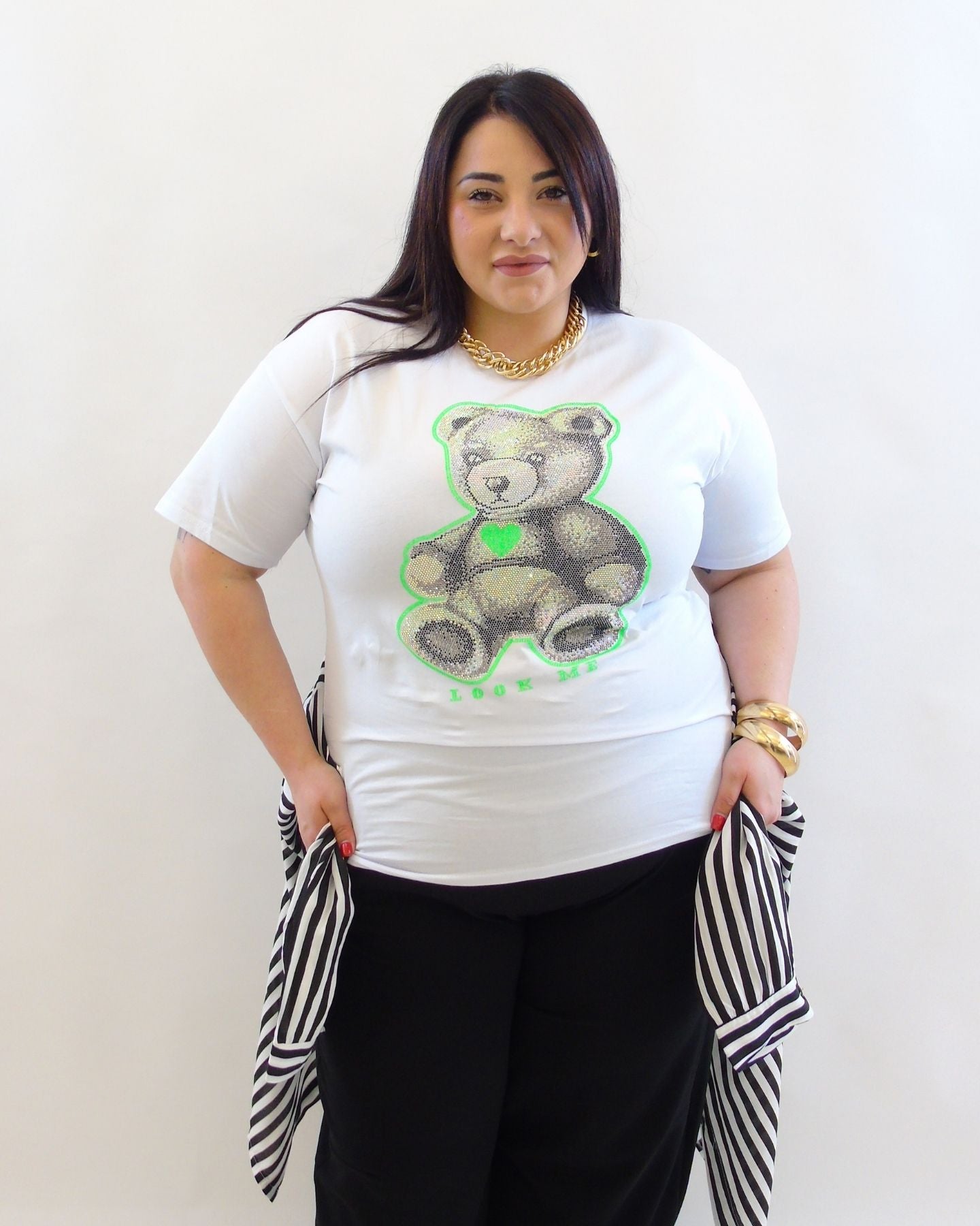 Tshirt teddy verde lime 2916
