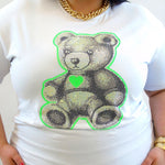 Tshirt teddy verde lime 2916