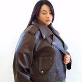 Chiodo in pelle 534