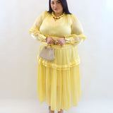 Abito in organza 101