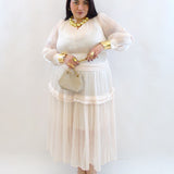 Abito in organza 101