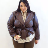 Giacca in pelle 13476