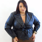Giacca in pelle 13476