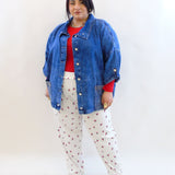 Pantalone ciliegia 9581