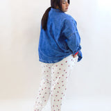 Pantalone ciliegia 9581