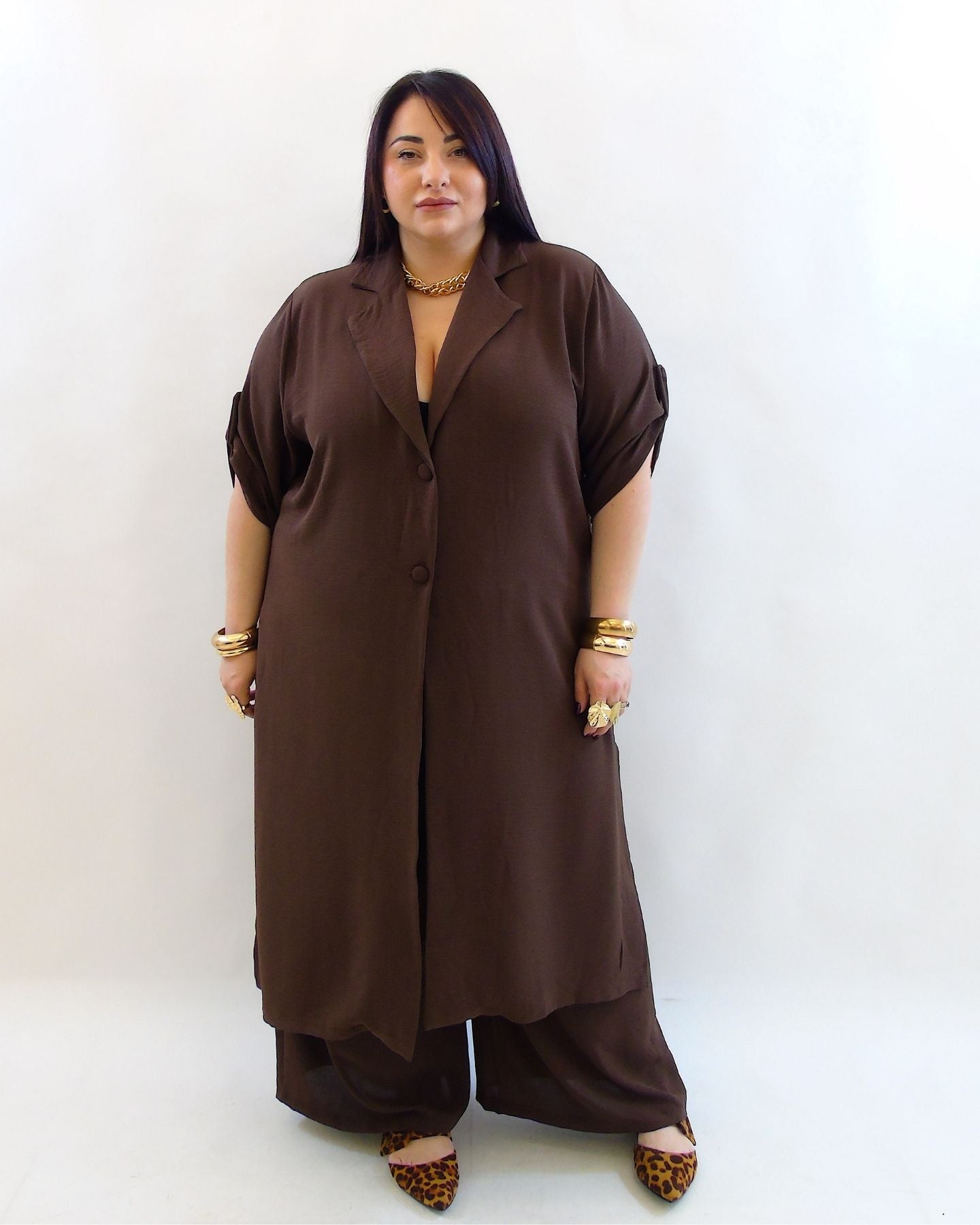 Coordinato con cardigan lungo 502351
