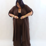 Coordinato con cardigan lungo 502351