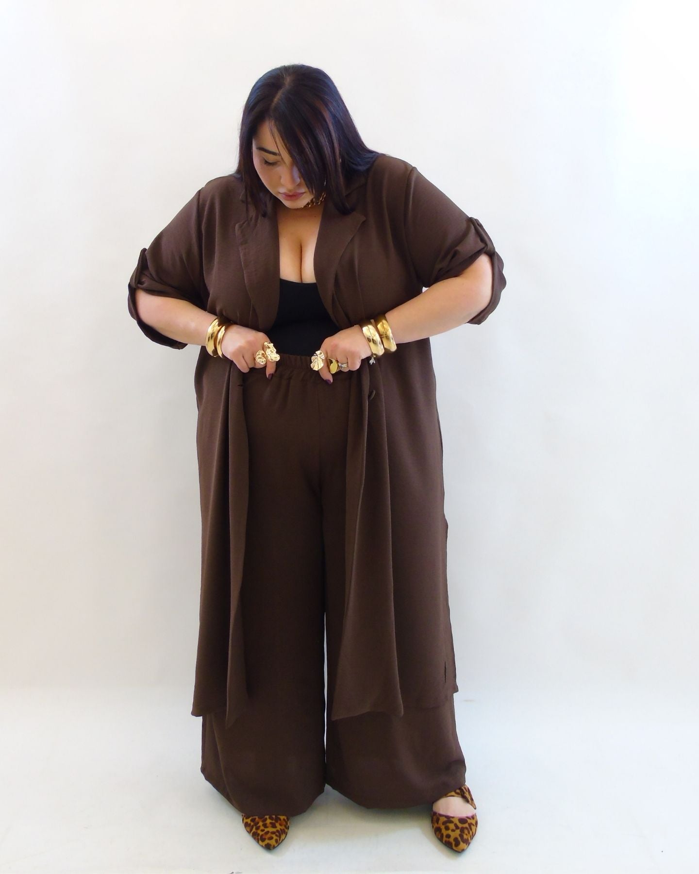 Coordinato con cardigan lungo 502351