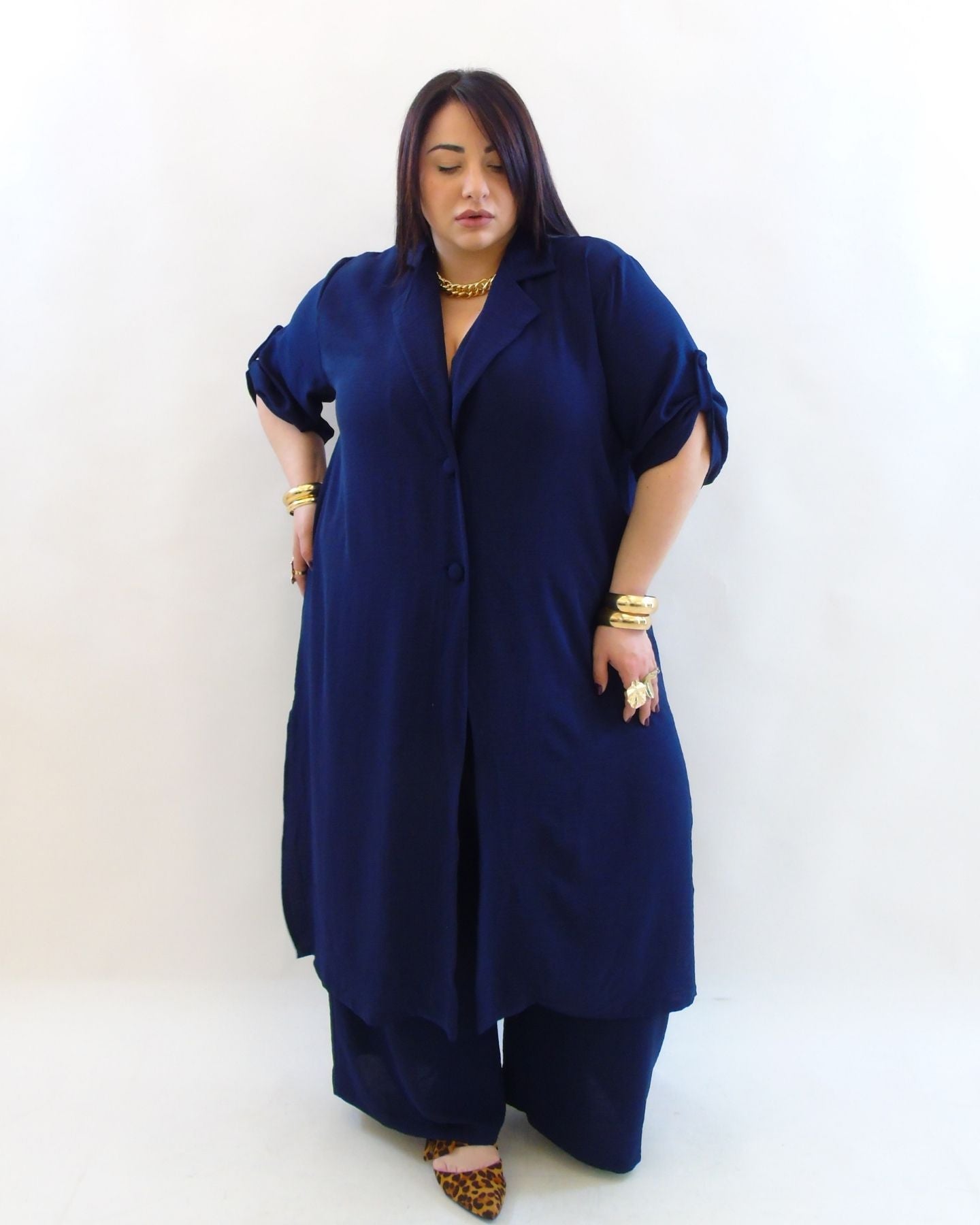 Coordinato con cardigan lungo 502351