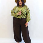 Pantalone satin balloon 1810