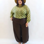 Pantalone satin balloon 1810