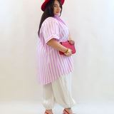Pantalone satin balloon 1810