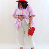 Pantalone satin balloon 1810