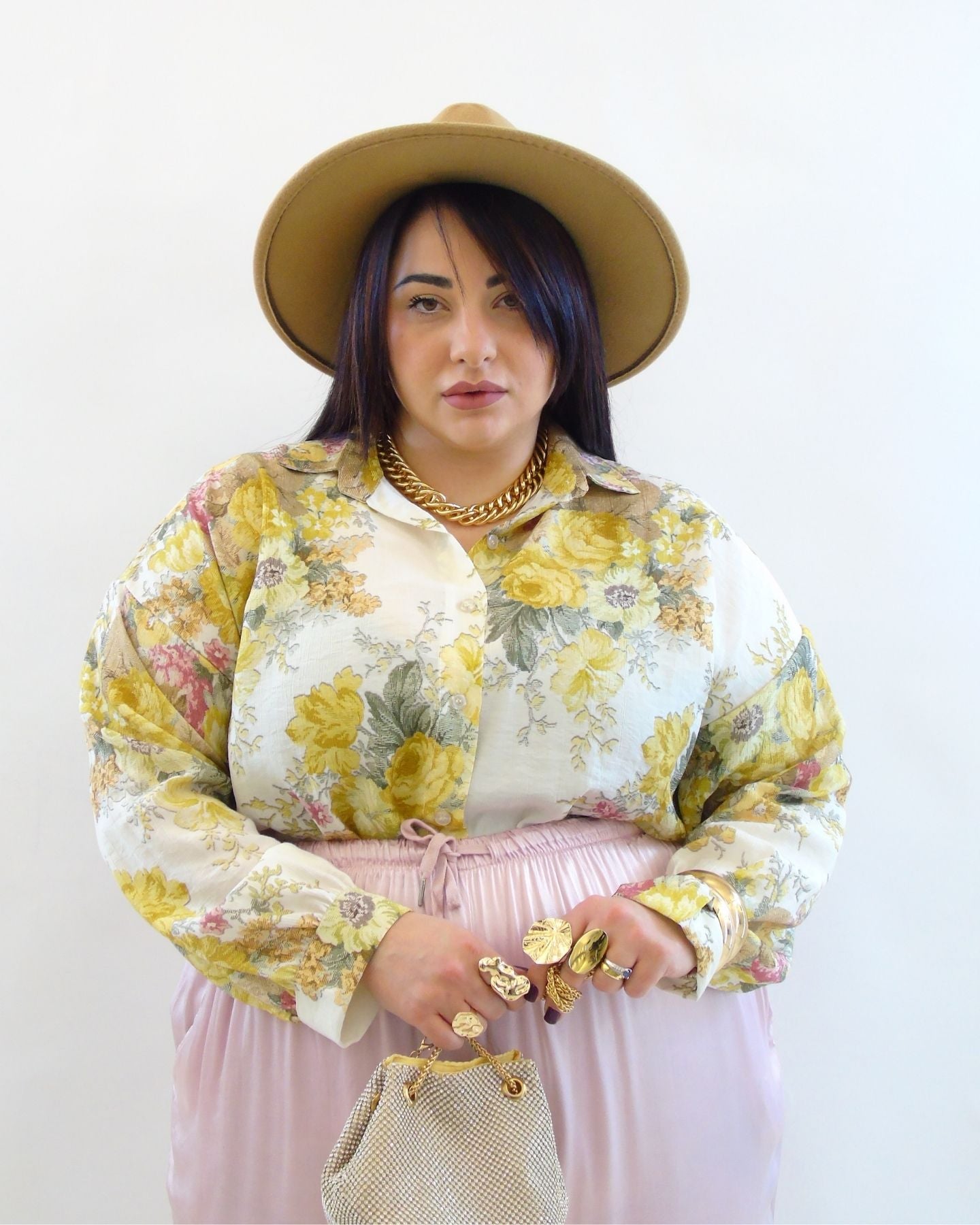 camicia flower 22177