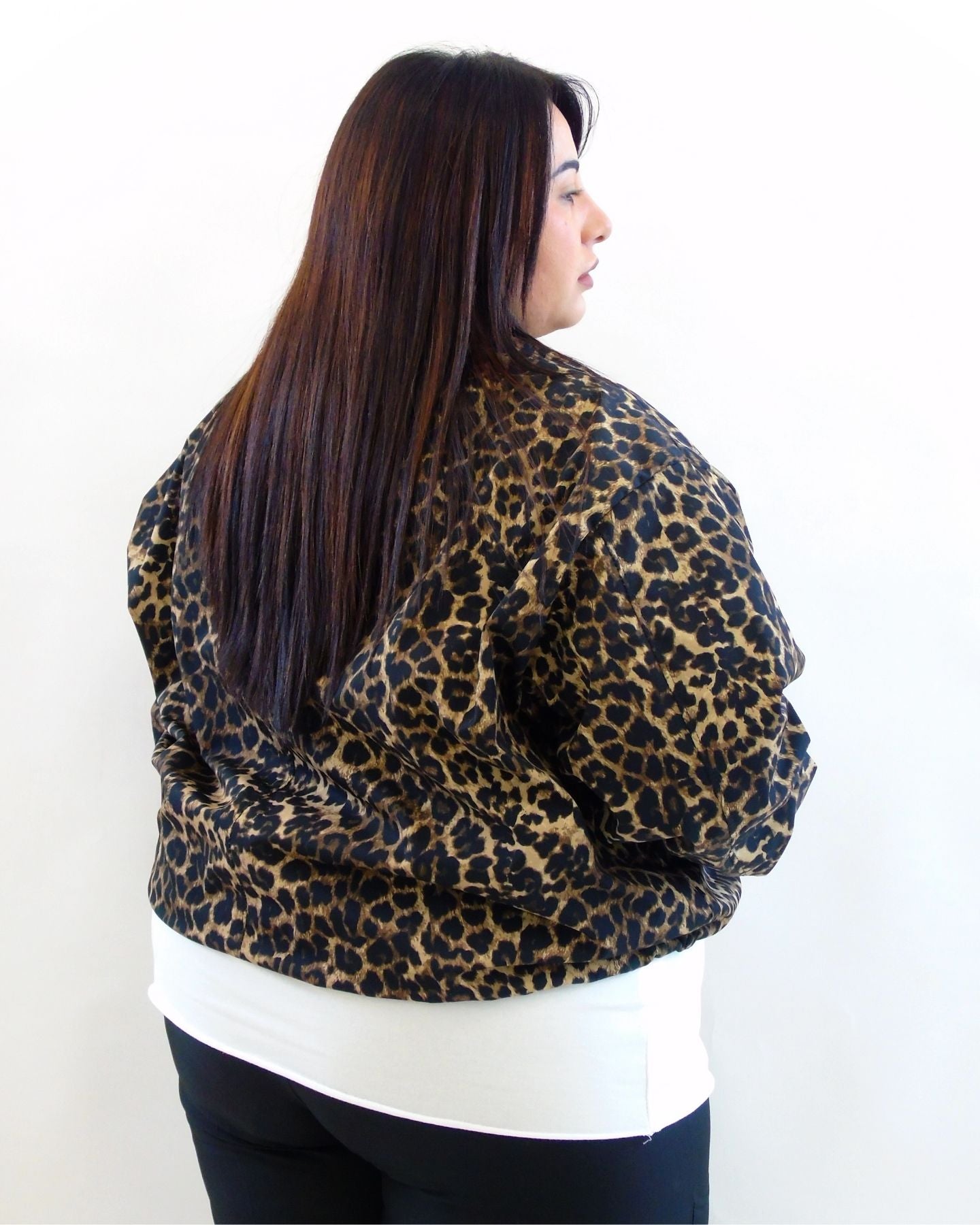 Giubbino primaverile animalier 31073