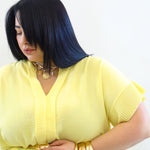 Blusa plisse 24568