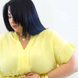 Blusa plisse 24568