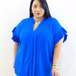 Blusa plisse 24568