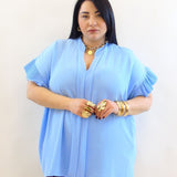 Blusa plisse 24568