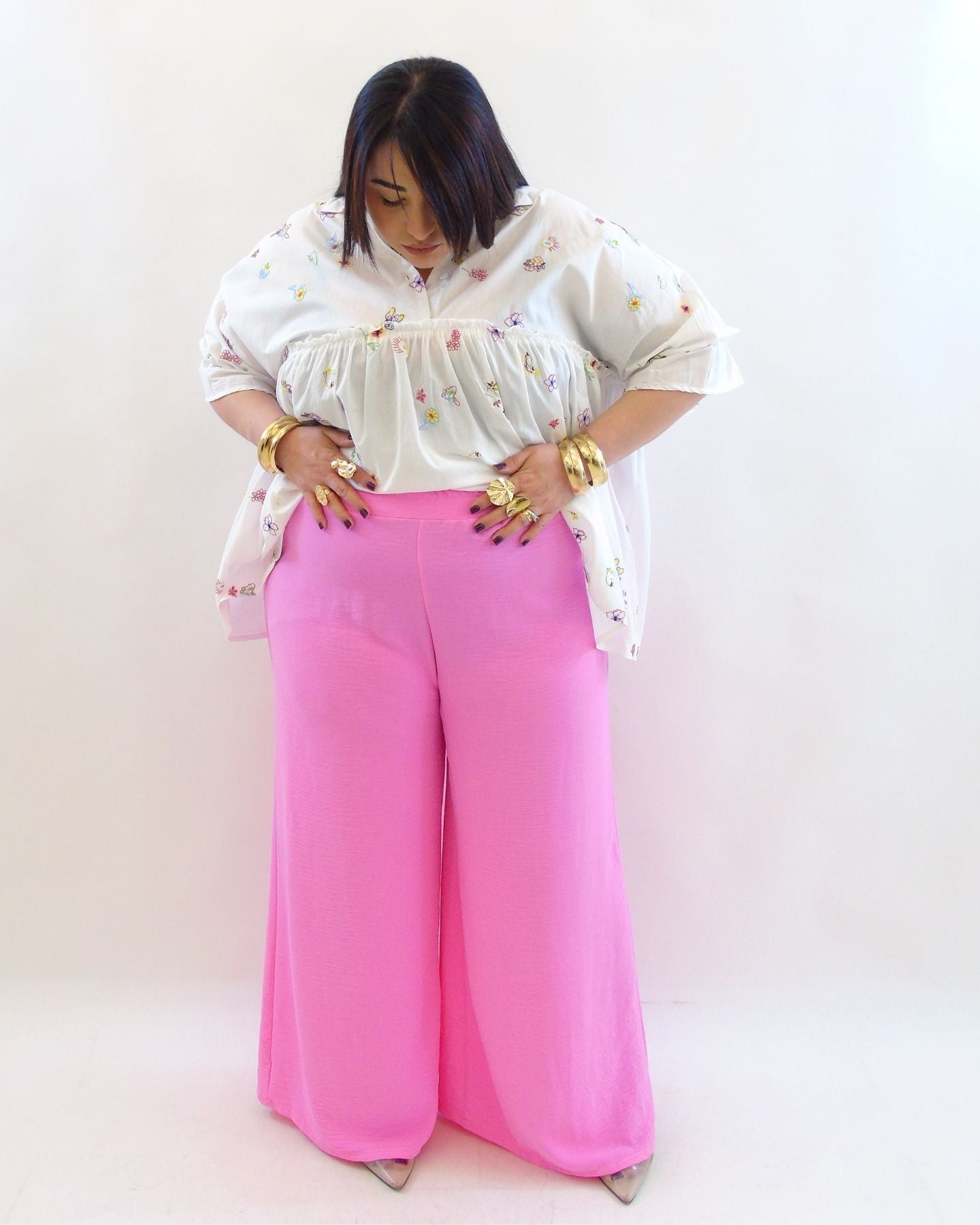 Pantalone palazzo comodo 24359