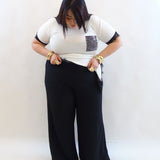 Pantalone palazzo comodo 24359