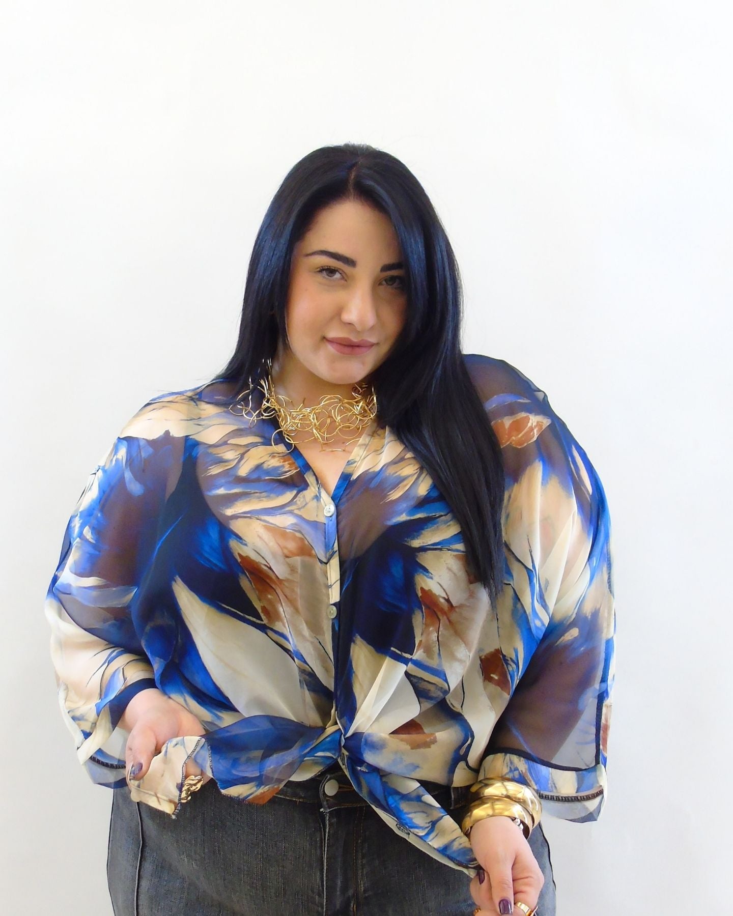 Blusa floreale 12345
