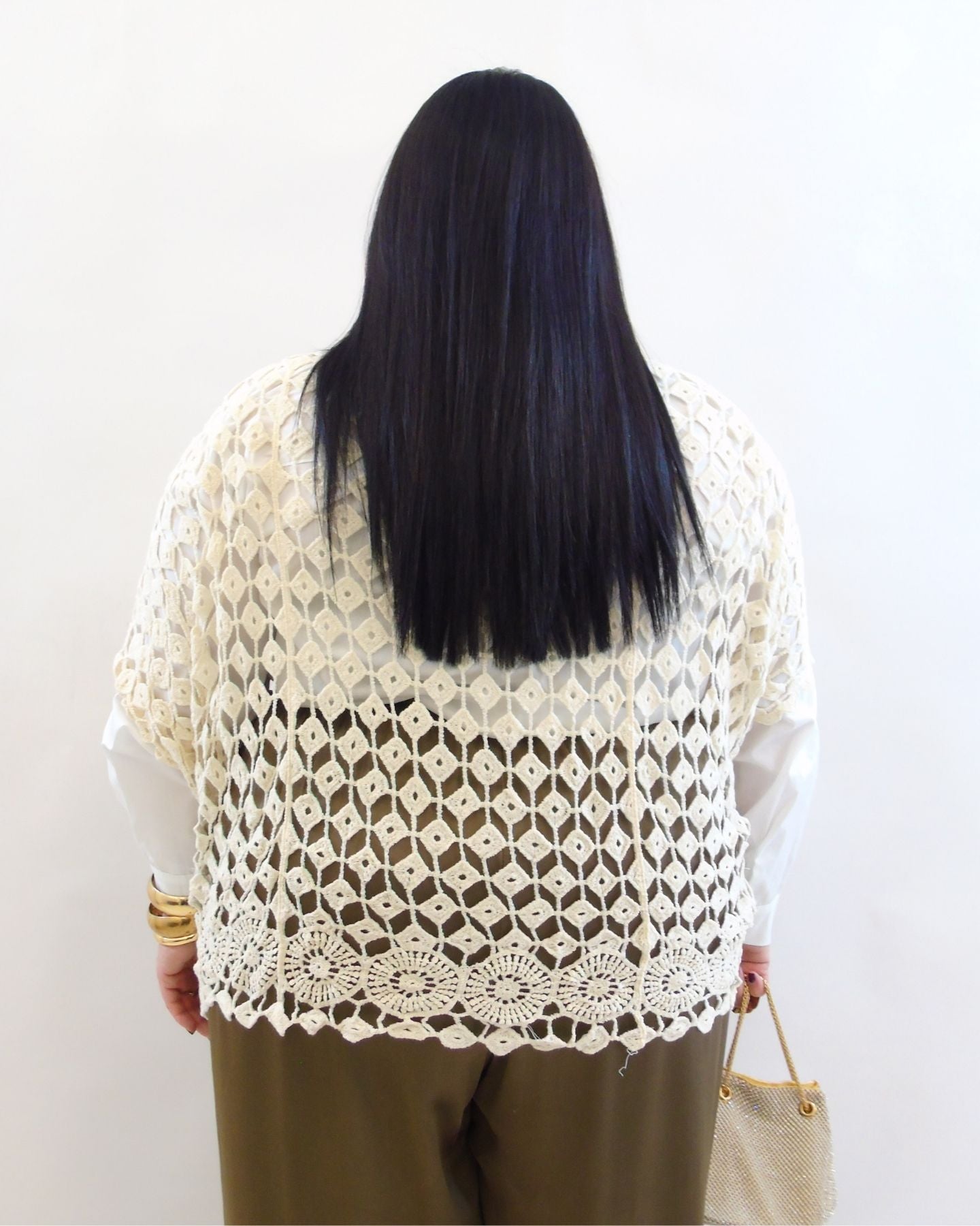 Cardigan in filo 22255