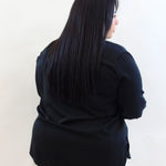 blusa  con rouche 29297