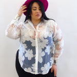 camicia flower 9183