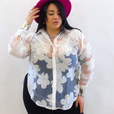 camicia flower 9183