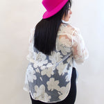 camicia flower 9183