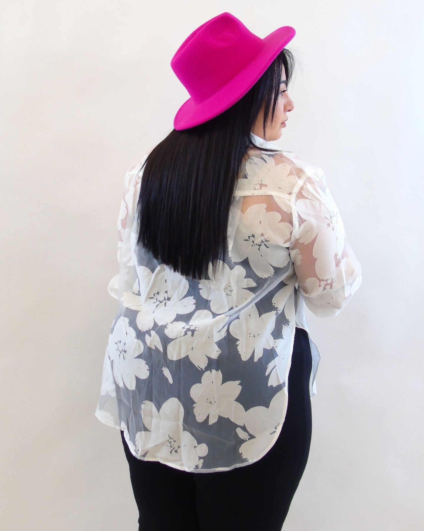camicia flower 9183