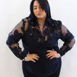 camicia flower 9183