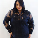 camicia flower 9183