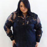 camicia flower 9183