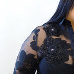 camicia flower 9183