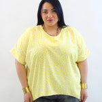 Blusa asim animalier  3912