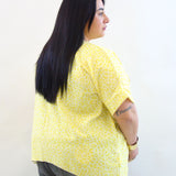 Blusa asim animalier  3912