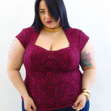 Blusa con coppa 28776