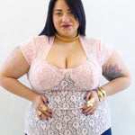 Blusa con coppa 28776