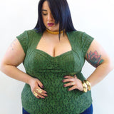 Blusa con coppa 28776